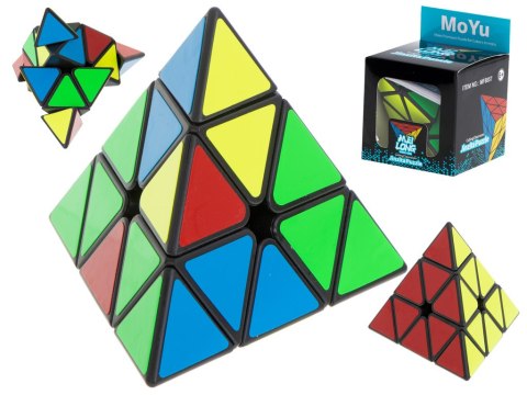 Gra logiczna Kostka łamigłówka PYRAMINX Black MoYu