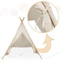 Namiot domek indiański dla dzieci Tipi Wigwam 90cm