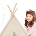 Namiot domek indiański dla dzieci Tipi Wigwam 90cm