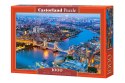 CASTORLAND Puzzle 1000el. Aerial View of London - Widok z lotu ptaka na Londyn