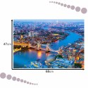 CASTORLAND Puzzle 1000el. Aerial View of London - Widok z lotu ptaka na Londyn