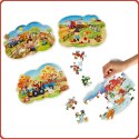 CASTORLAND Puzzle 4w1 Four Seasons - Cztery Pory Roku