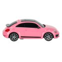 Samochód zdalnie sterowany Rastar 76200 Volkswagen Beetle 1:24 różowy